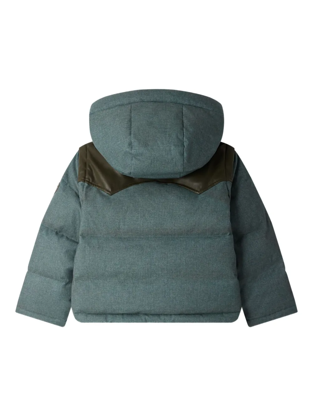 Bonpoint Jareth donsjack met capuchon Groen