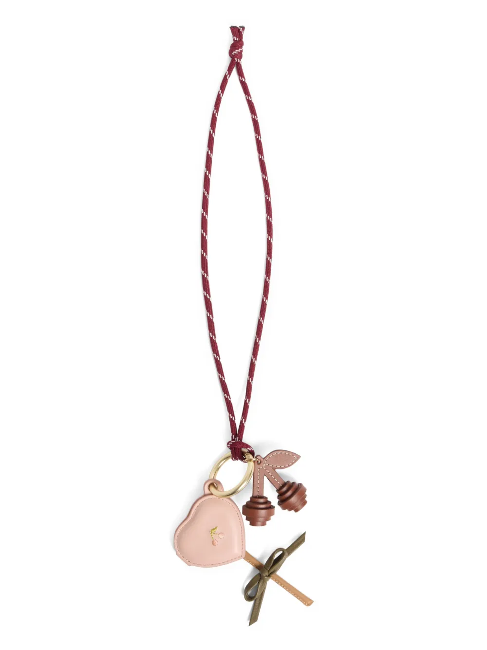 Bonpoint Jaya leather necklace | Gold | Image 1