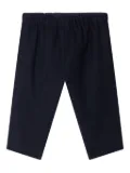 Bonpoint Dandy herringbone elastic-waist trousers - Blue