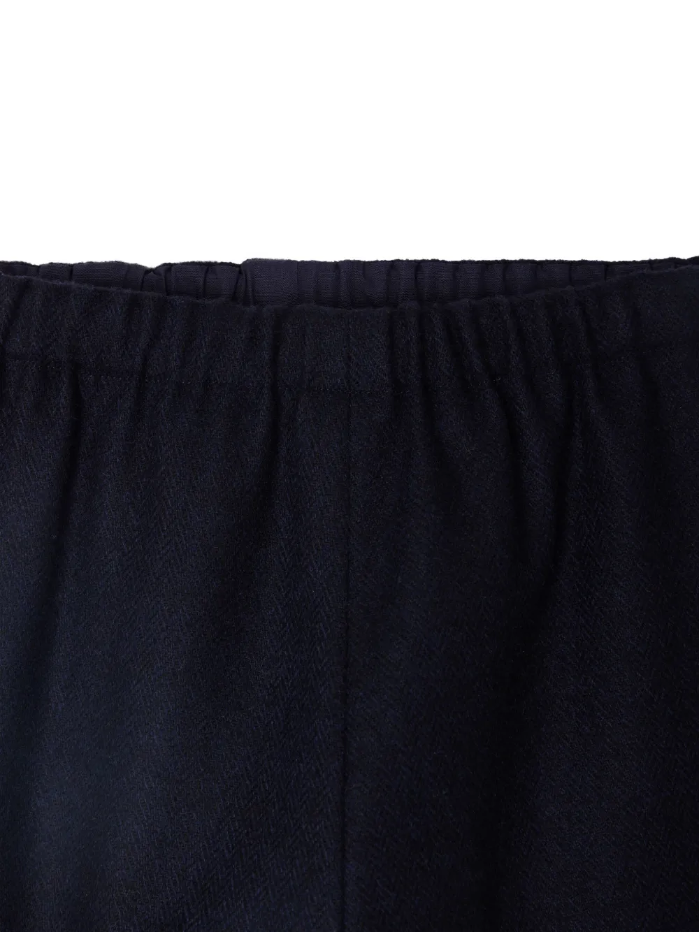 Bonpoint Dandy broek met elastische taille en visgraatpatroon Blauw
