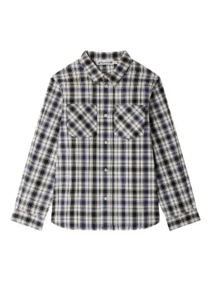 Burberry Kids Vintage Check long-sleeve Shirt | Neutrals | FARFETCH
