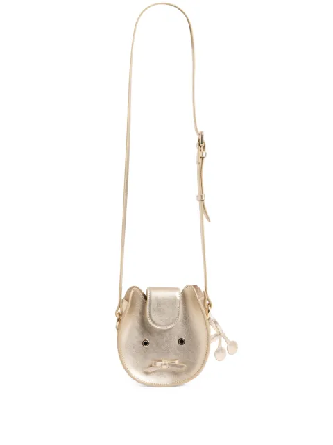 Bonpoint Jura cat-face bow shoulder bag