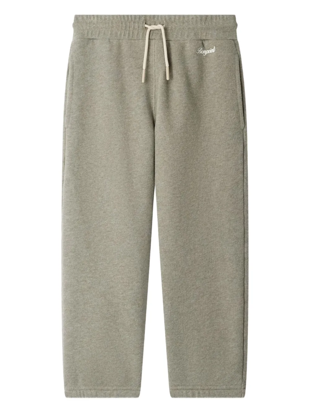 Bonpoint embroidered drawstring trousers | Green | Image 1