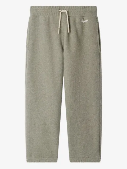 Bonpoint pantalones bordados con cordones en la pretina
