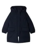 Bonpoint hooded padded coat - Blue