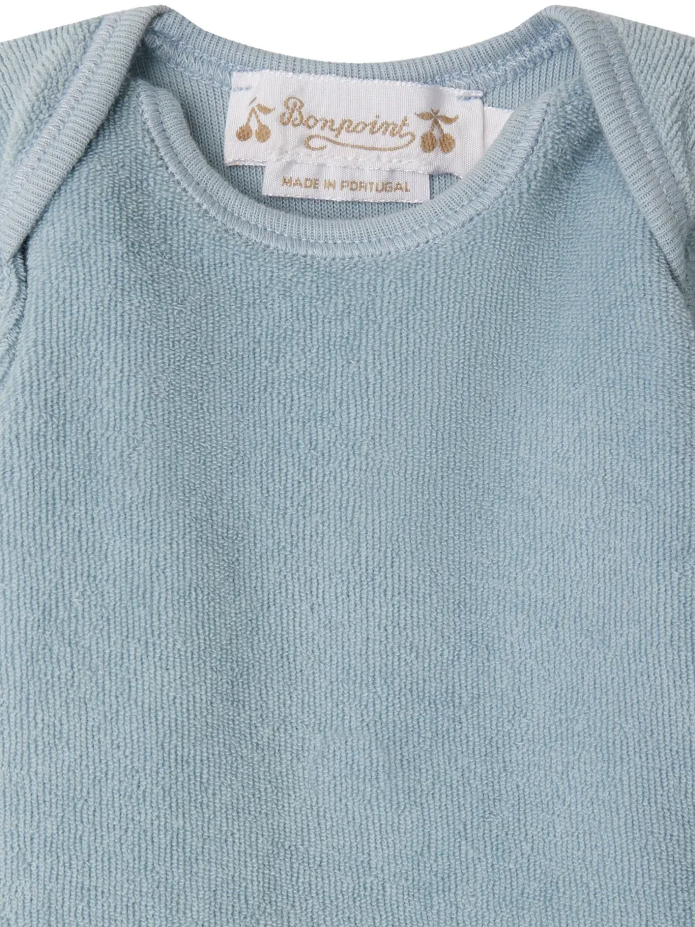 Bonpoint Biologisch katoenen shirt en broek Blauw
