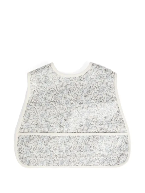 Bonpoint floral-print bib