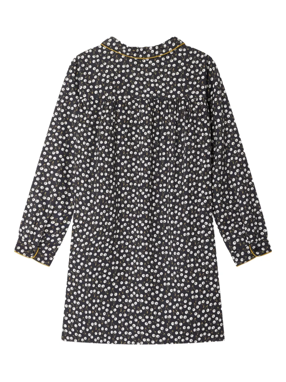 Bonpoint Dorothee jurk met kersenprint Zwart