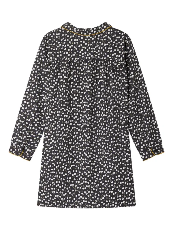 Bonpoint Dorothee cherry-print Dress | Black | FARFETCH