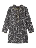 Bonpoint Dorothee cherry-print dress - Black
