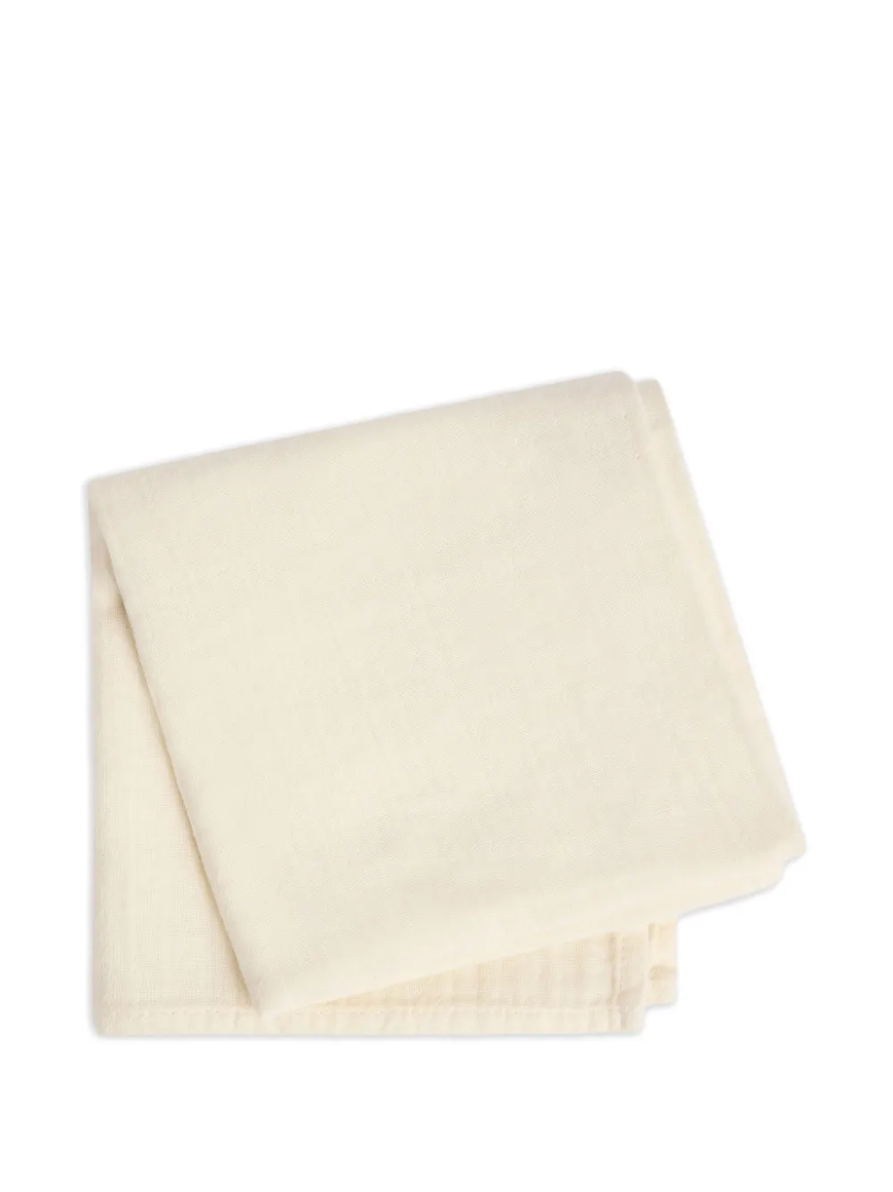 Bonpoint Twee paar dekens met bloemenprint Beige