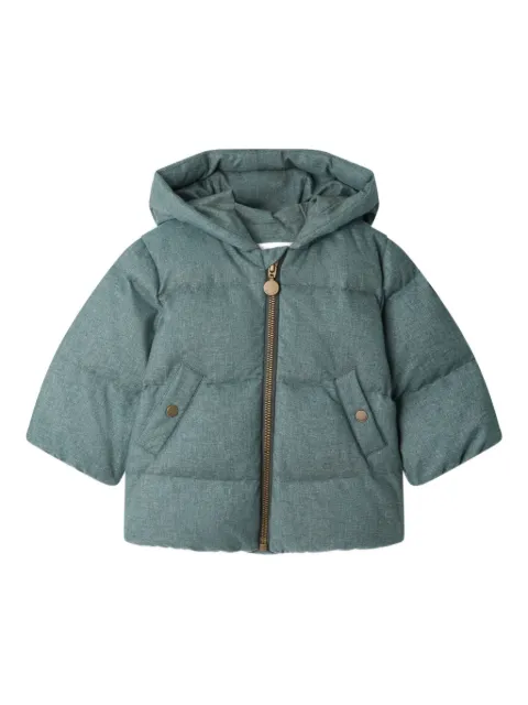Bonpoint Bozen hooded quilted coat
