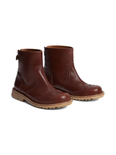 Bonpoint Jimin leather brogue boots