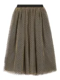Bonpoint polka-dot tulle skirt - Gold