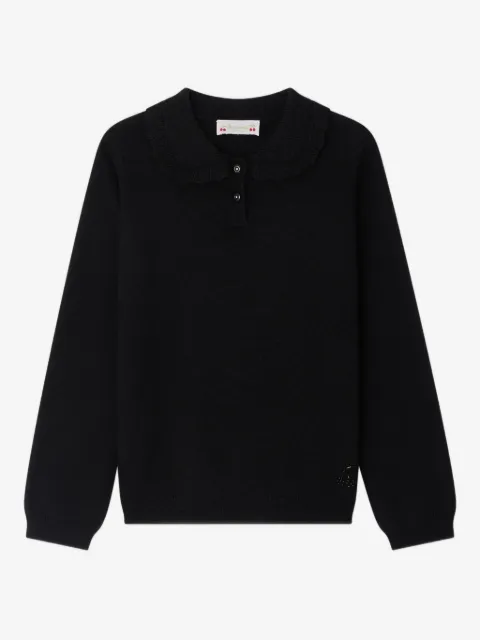 Bonpoint ruffled collar sweater