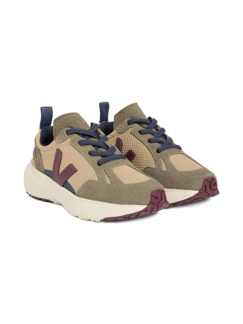 Bonpoint Canary suede mesh trainers Neutrals