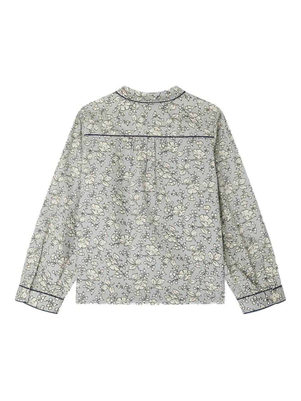Bonpoint Josseline shirt met bloemenprint Grijs