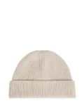 Bonpoint ribbed cashmere beanie - Neutrals