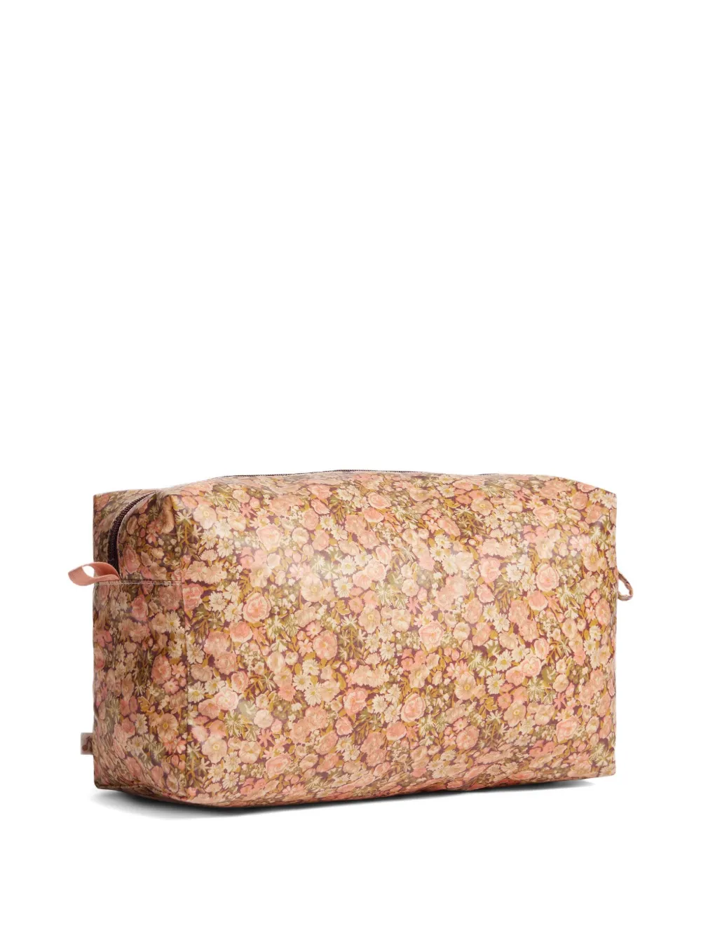 Bonpoint G floral-print cotton pouch - Roze