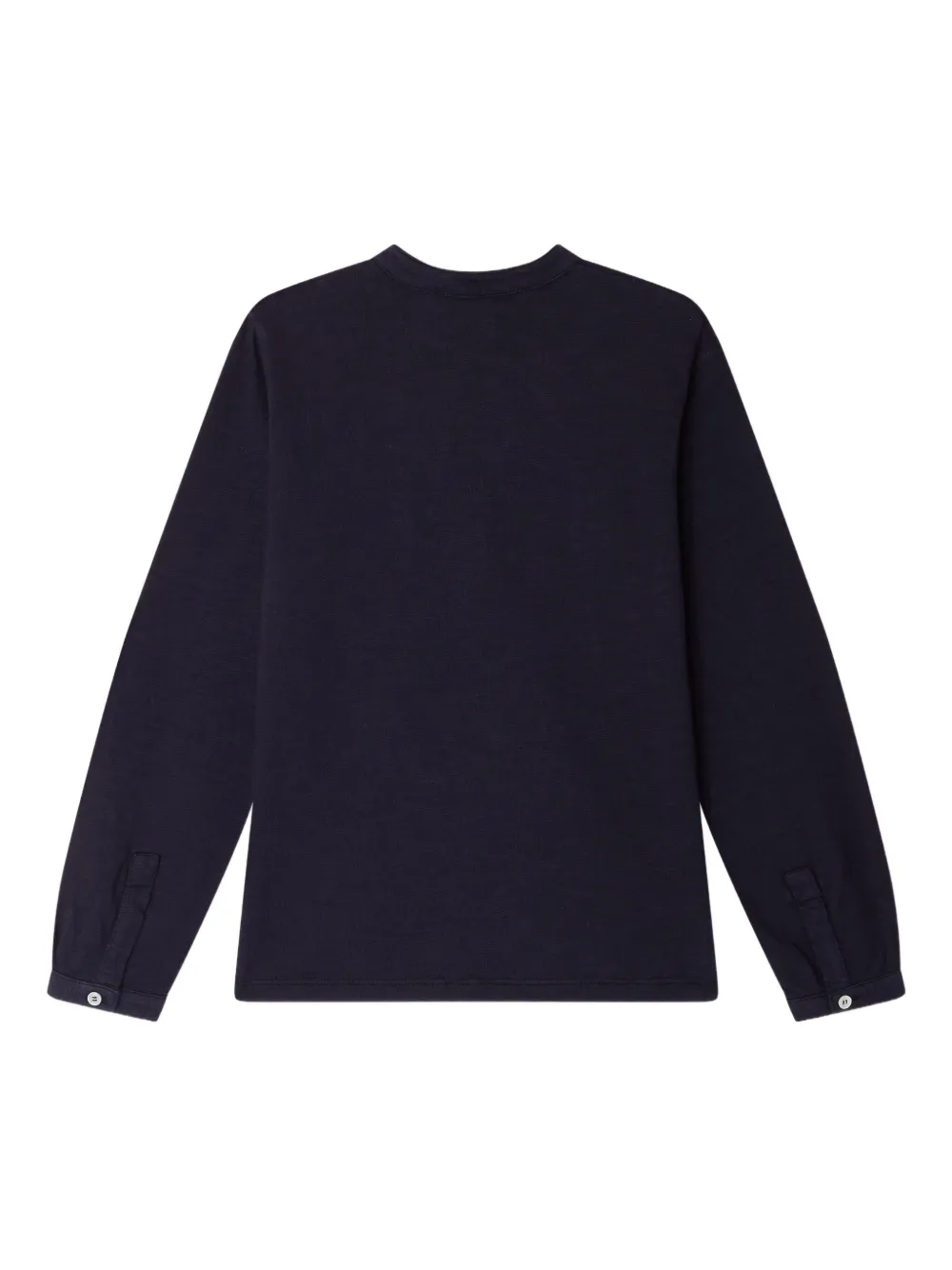 Bonpoint Jartiste T-shirt met henley zak Blauw