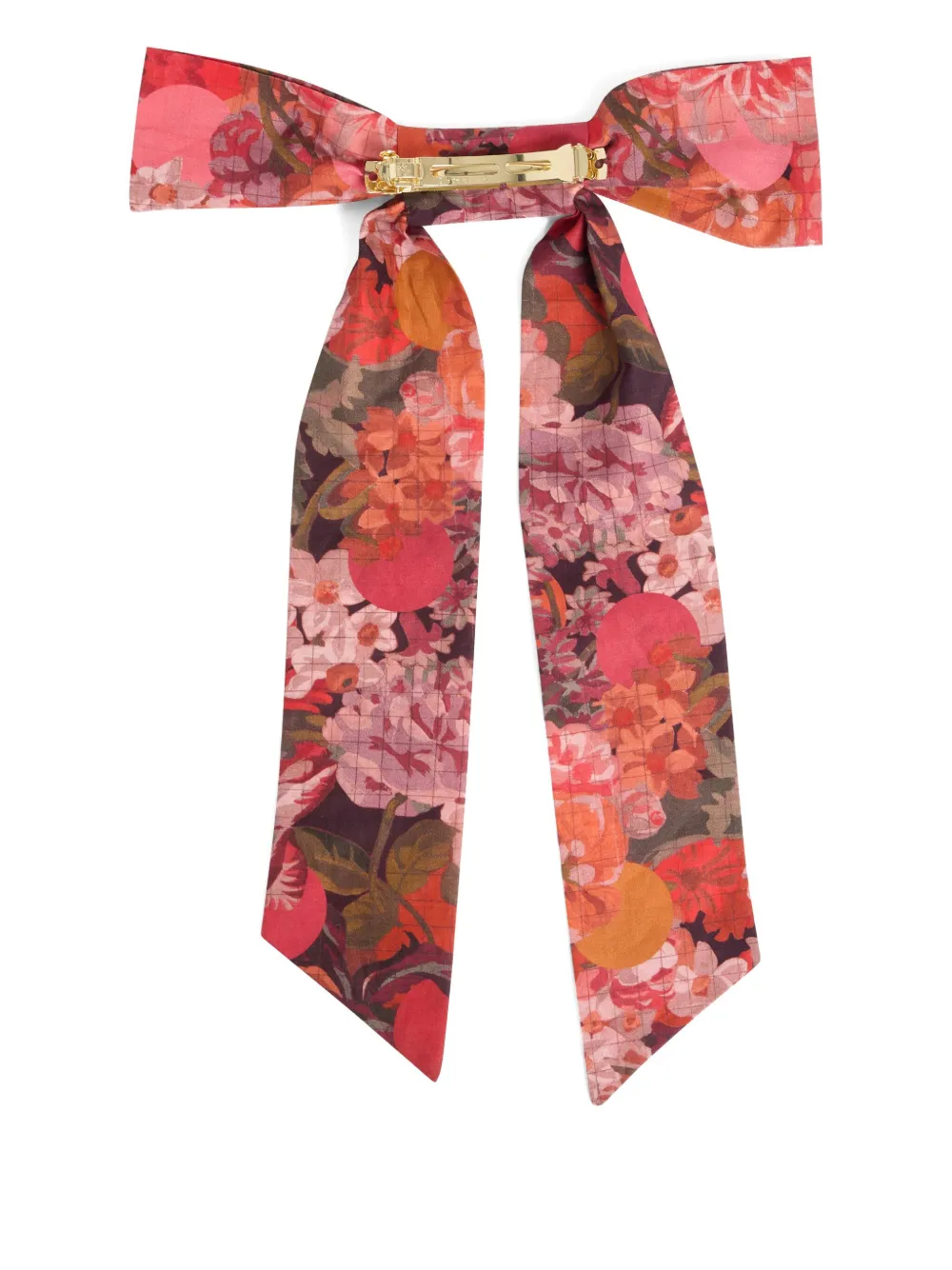 Bonpoint Domina floral-print bow hair accessory | Girls Accessories | Image 2