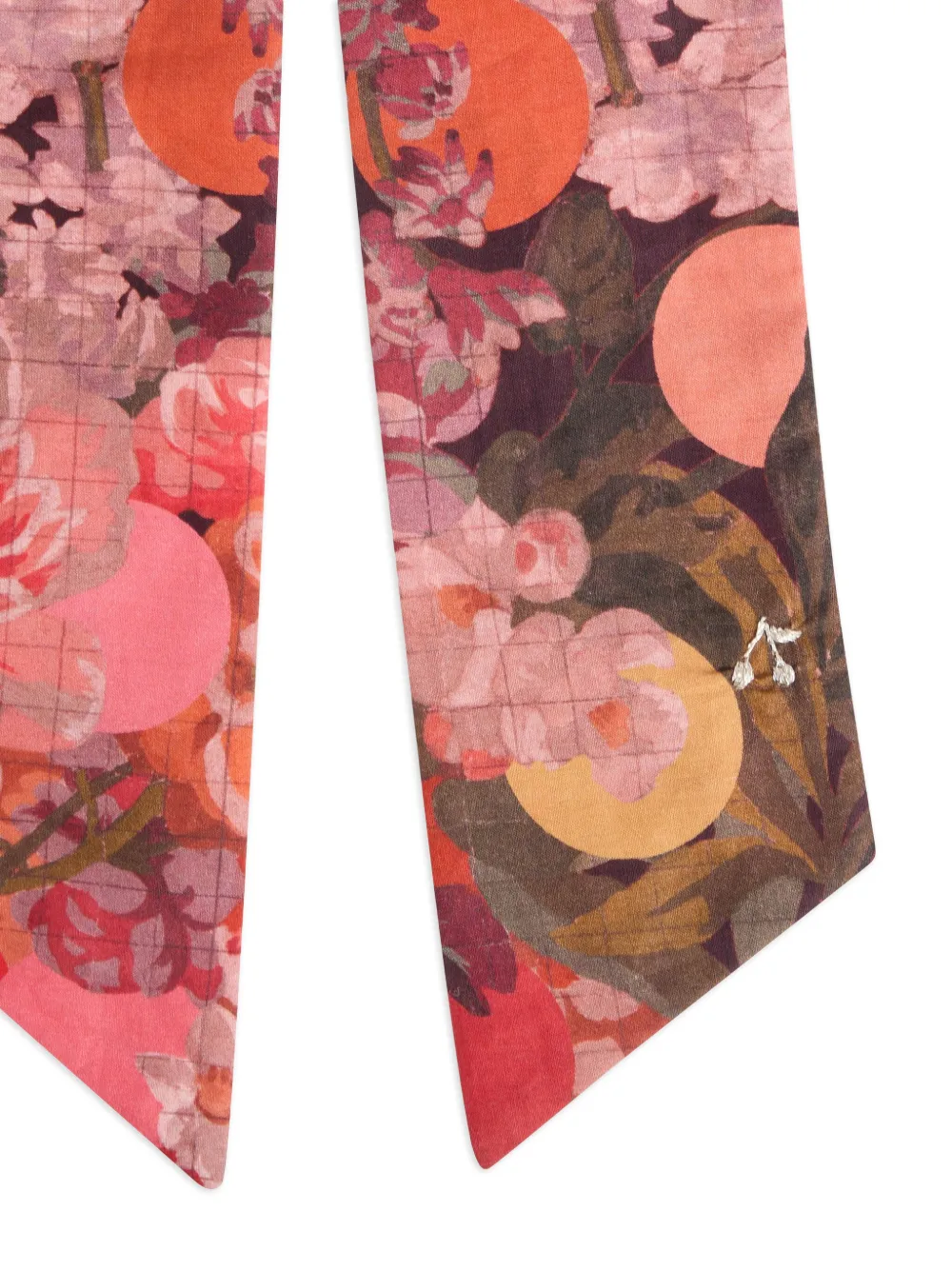  Bonpoint Domina Floral-print Bow Hair Accessory - Pink 