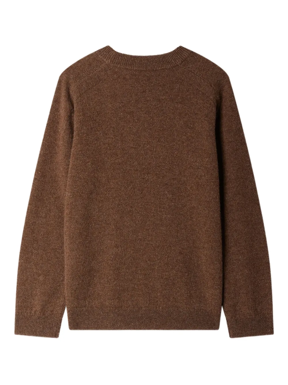 Bonpoint Berlioz trui met hondenjacquard Bruin