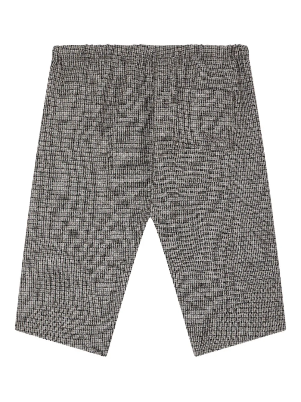Bonpoint Dandy geruite broek met elastische taille Grijs