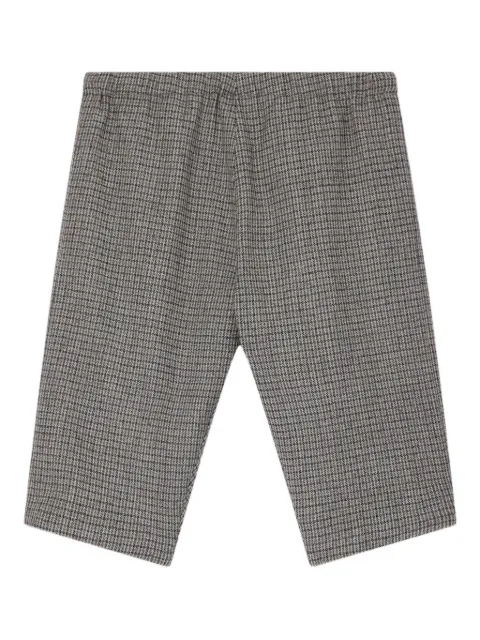 Bonpoint Dandy checked elastic-waist trousers