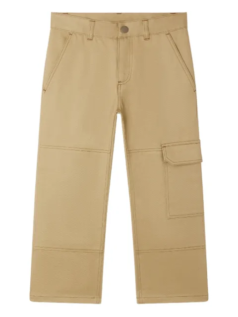 Bonpoint cargo-pocket cotton trousers