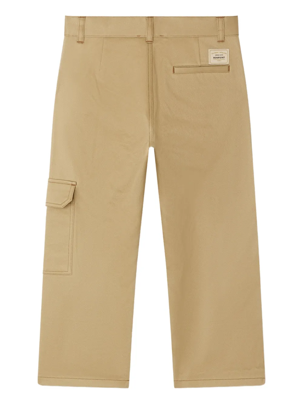 Bonpoint Broek met cargozak Beige