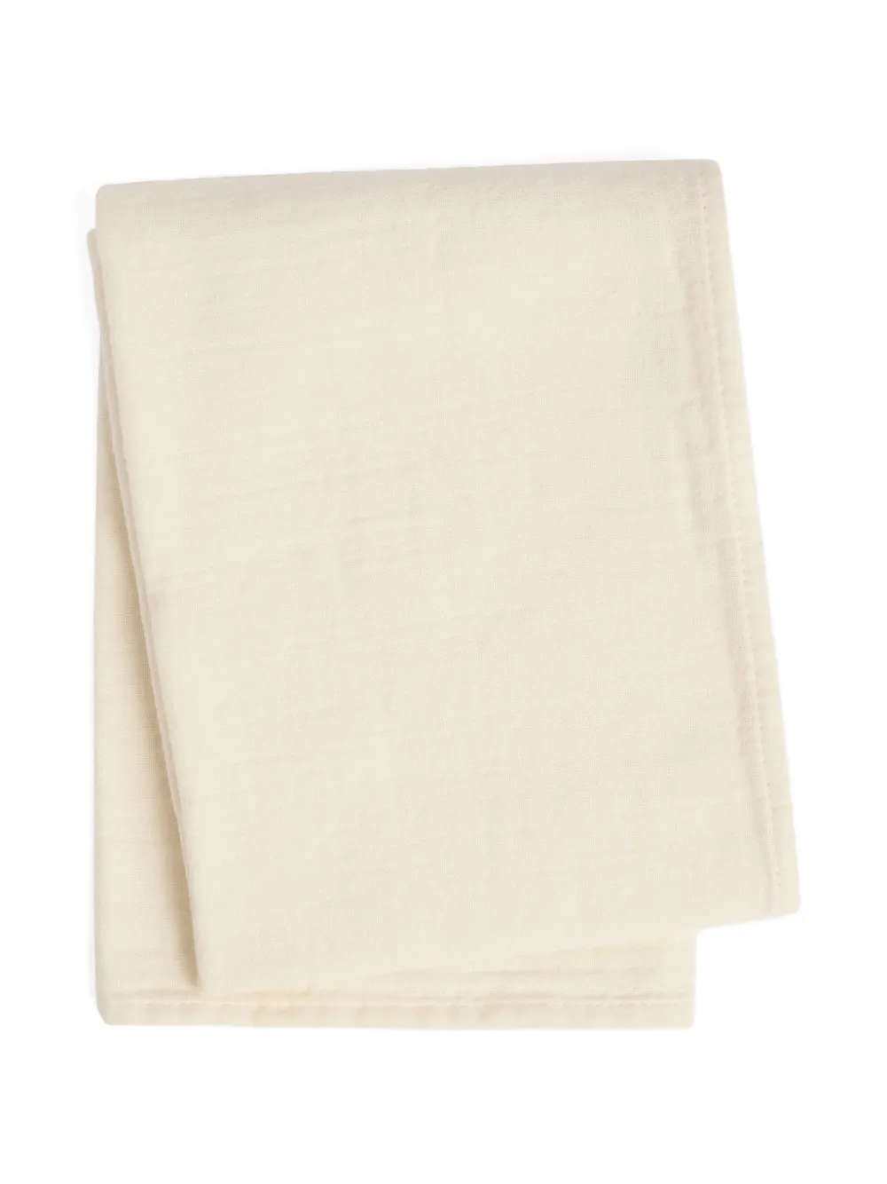 Bonpoint Twee paar dekens met bloemenprint Beige