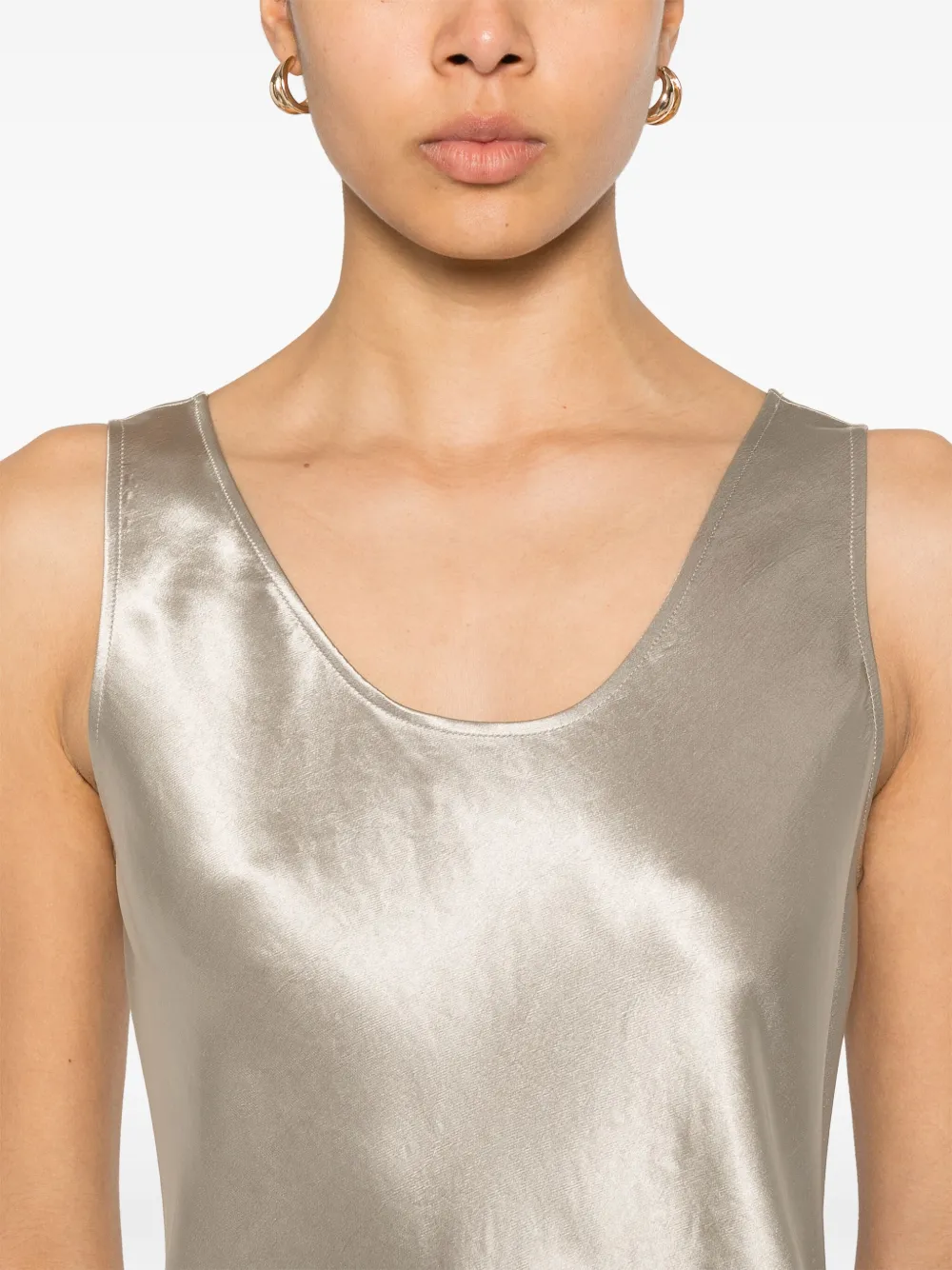 Max Mara Talete midi-jurk Beige