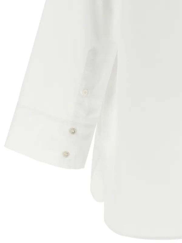 Marella x Emily Ratajkowski Capsule Shirt | White | FARFETCH HK
