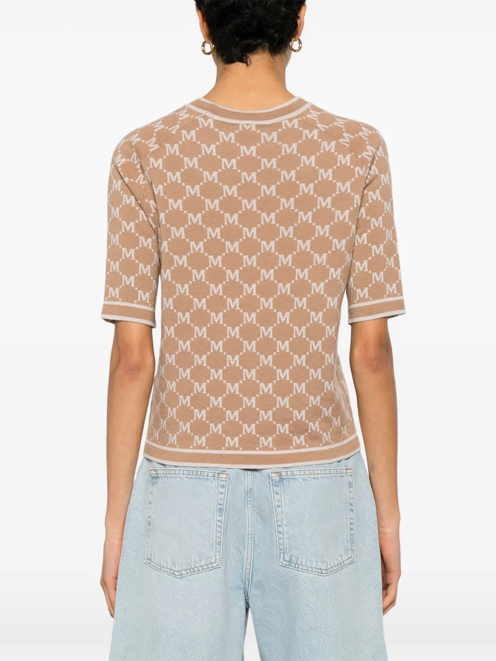'S Max Mara Portici top Bruin