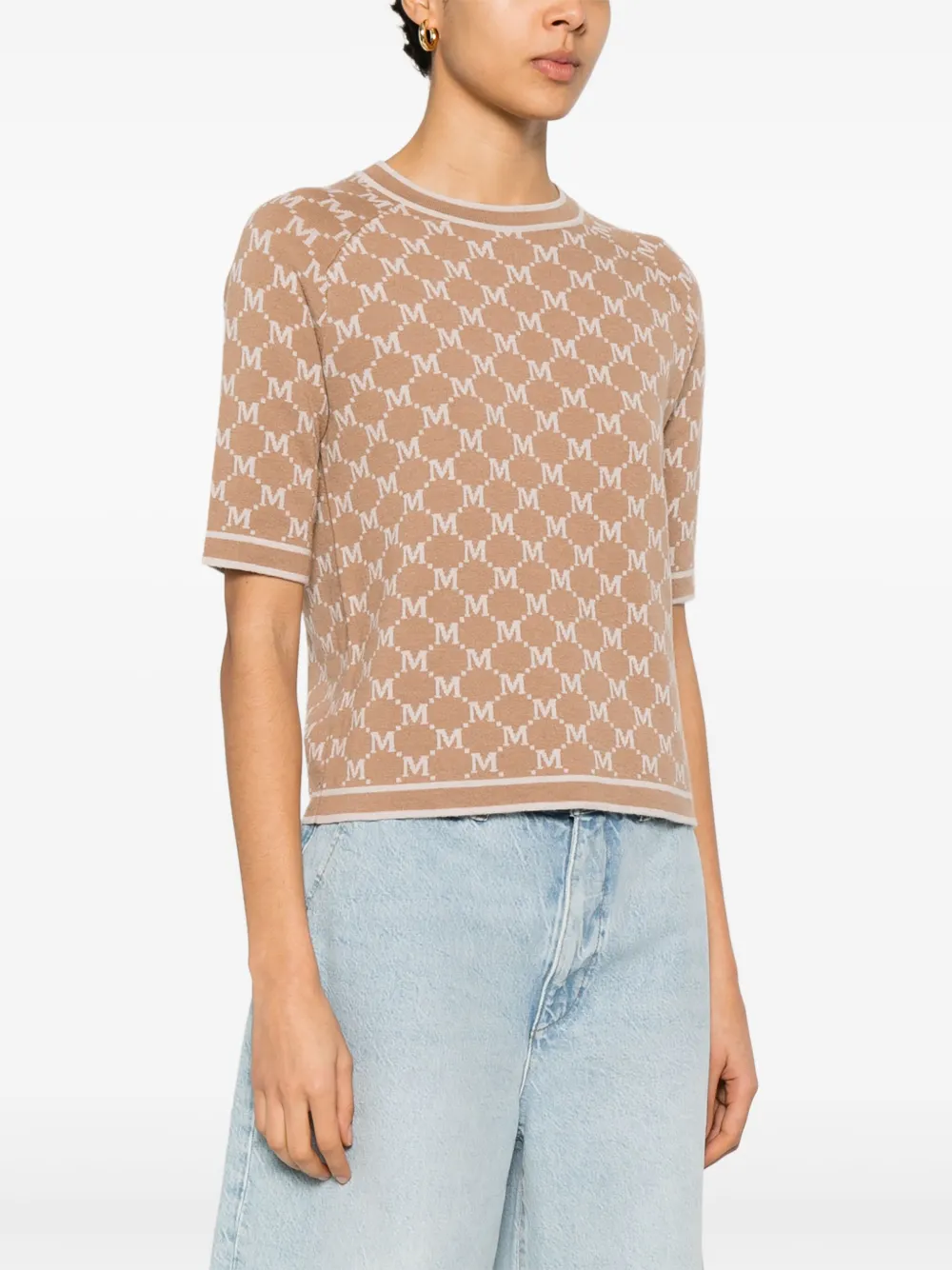 'S Max Mara Portici top Bruin