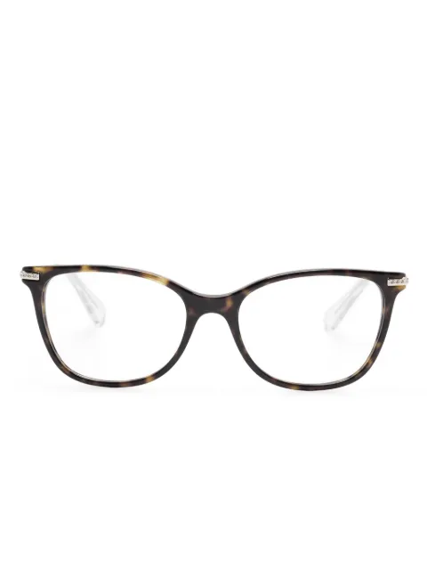 Swarovski square-frame glasses