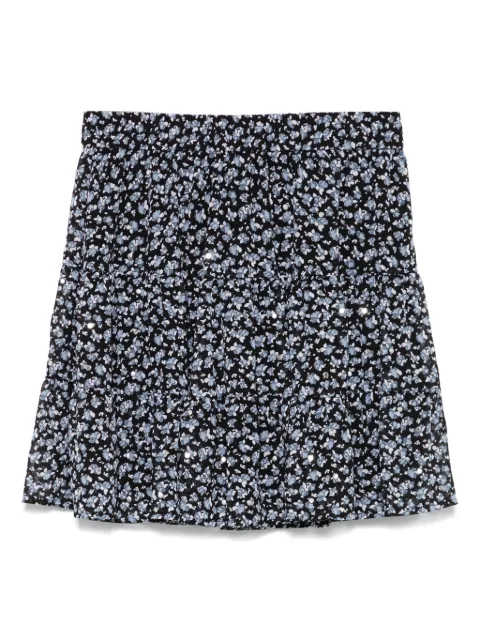 Michael Michael Kors falda con estampado floral y apliques