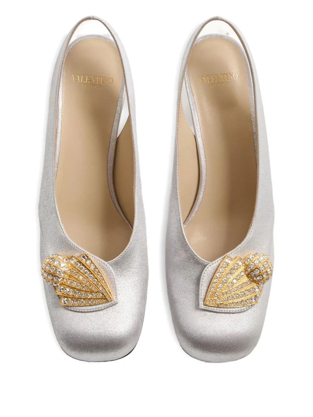Shop Valentino 60mm Adamantine Pumps