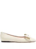 Valentino Garavani BOWOW KIDSKIN BALLERINA - Neutrals