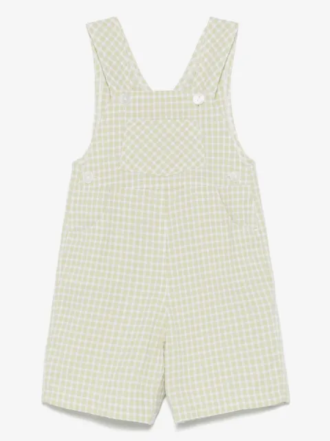 Siola checked dungarees