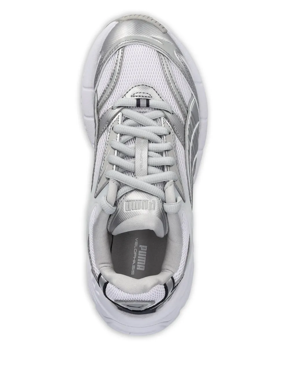 PUMA Velophasis metallic panelled sneakers Grey