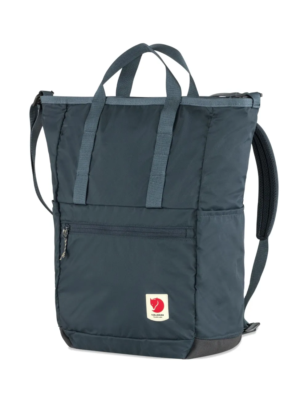 Fjall Raven Logo-patch Backpack In Blue
