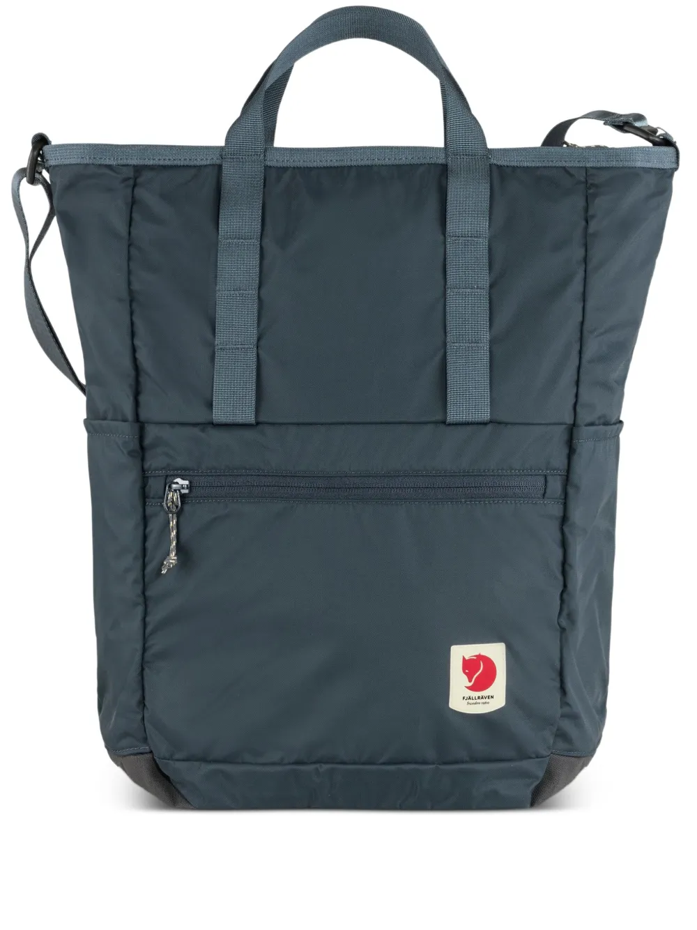 Fjällräven Mochila com patch de logo | Azul | Image 1