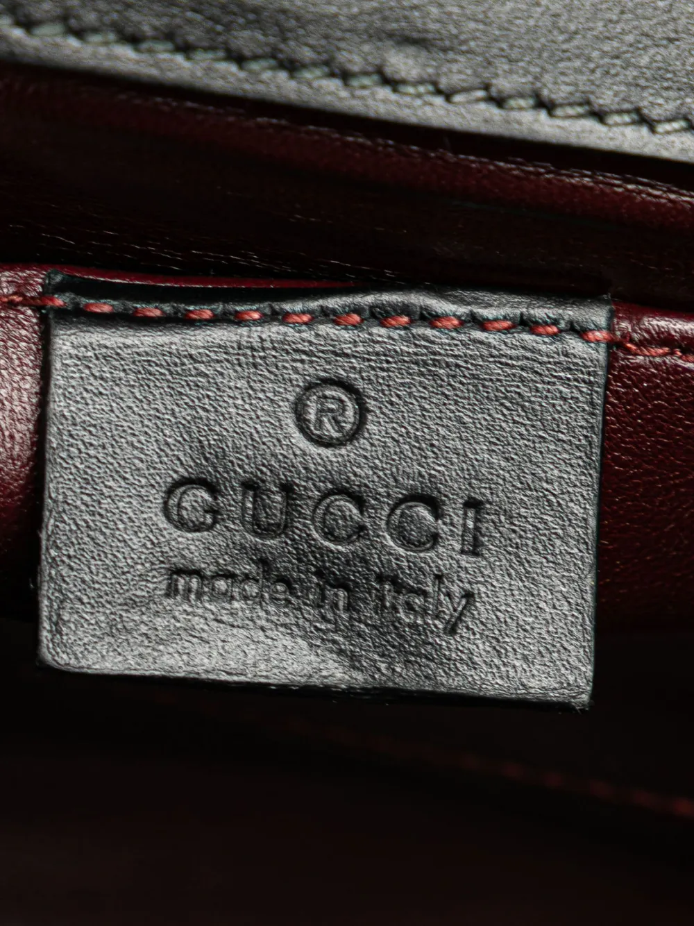 Gucci Pre-Owned Borsa a tracolla Zumi piccola in pelle 2000-2015 | Image 5