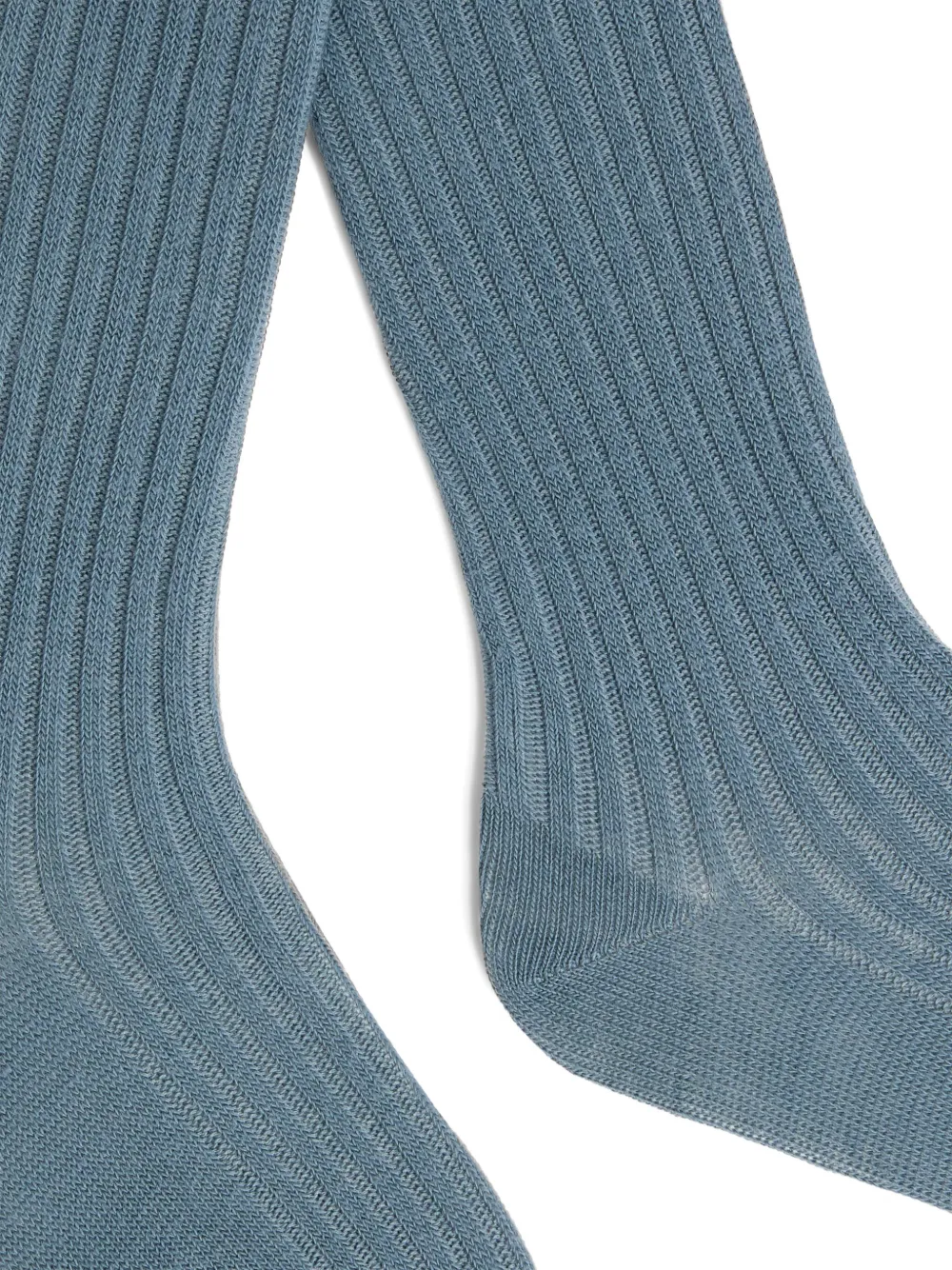 Bonpoint Banny geribbelde katoenen panty - Grijs