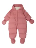Bonpoint quilted hooded snowsuit - Pink