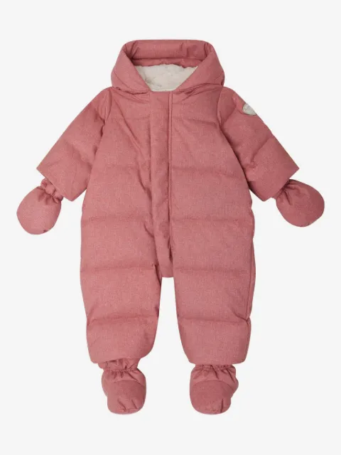 Bonpoint quilted hooded snowsuit