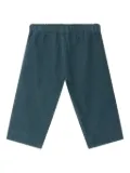 Bonpoint Dandy elastic-waist corduroy trousers - Green