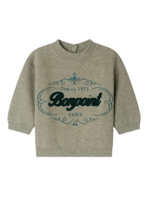 Bonpoint embroidered logo sweatshirt